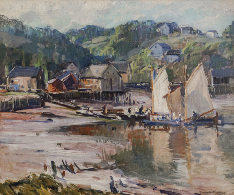emile-gruppe-low-tide-gloucester-mcdougall-fine-arts