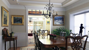 photo of mcdougall fine arts gallery interior dining room